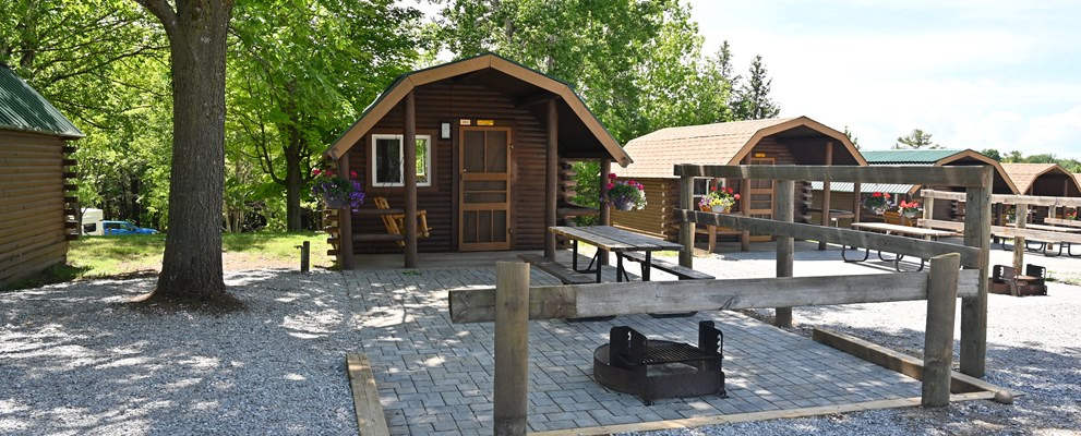 One Room Camping Cabin