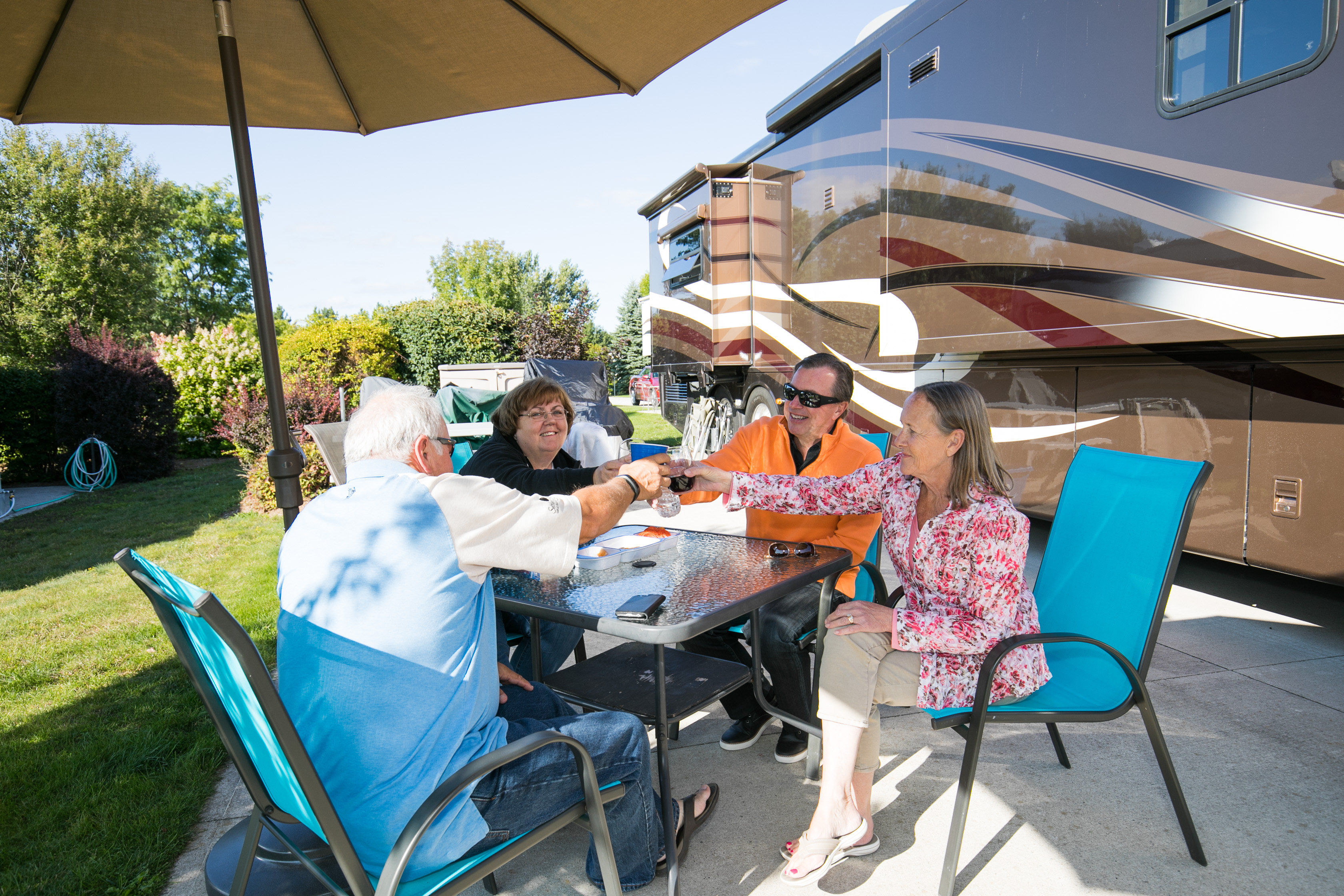 Cedarwood Deluxe Patio Site