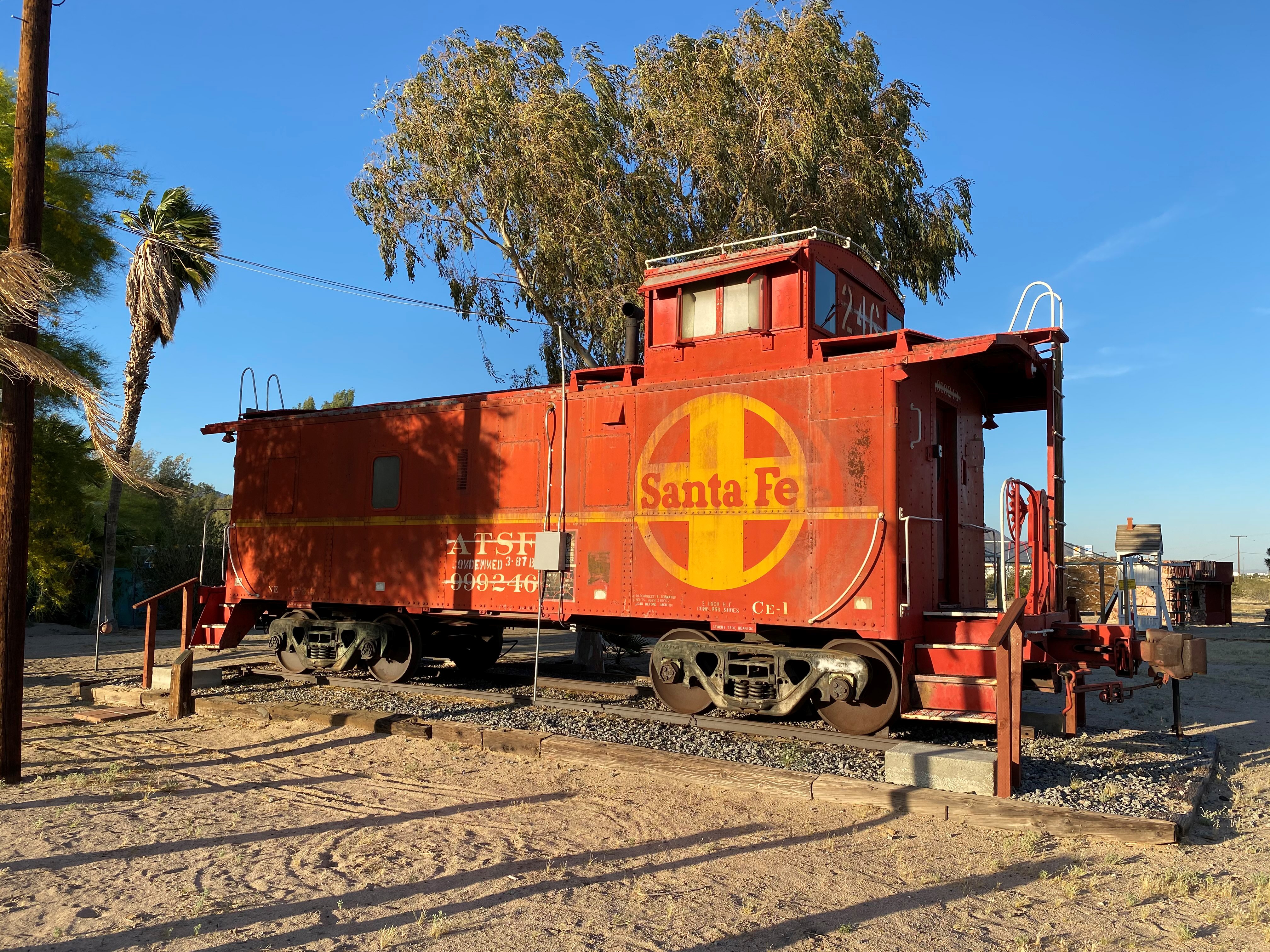 "Luigi" Santa Fe Caboose