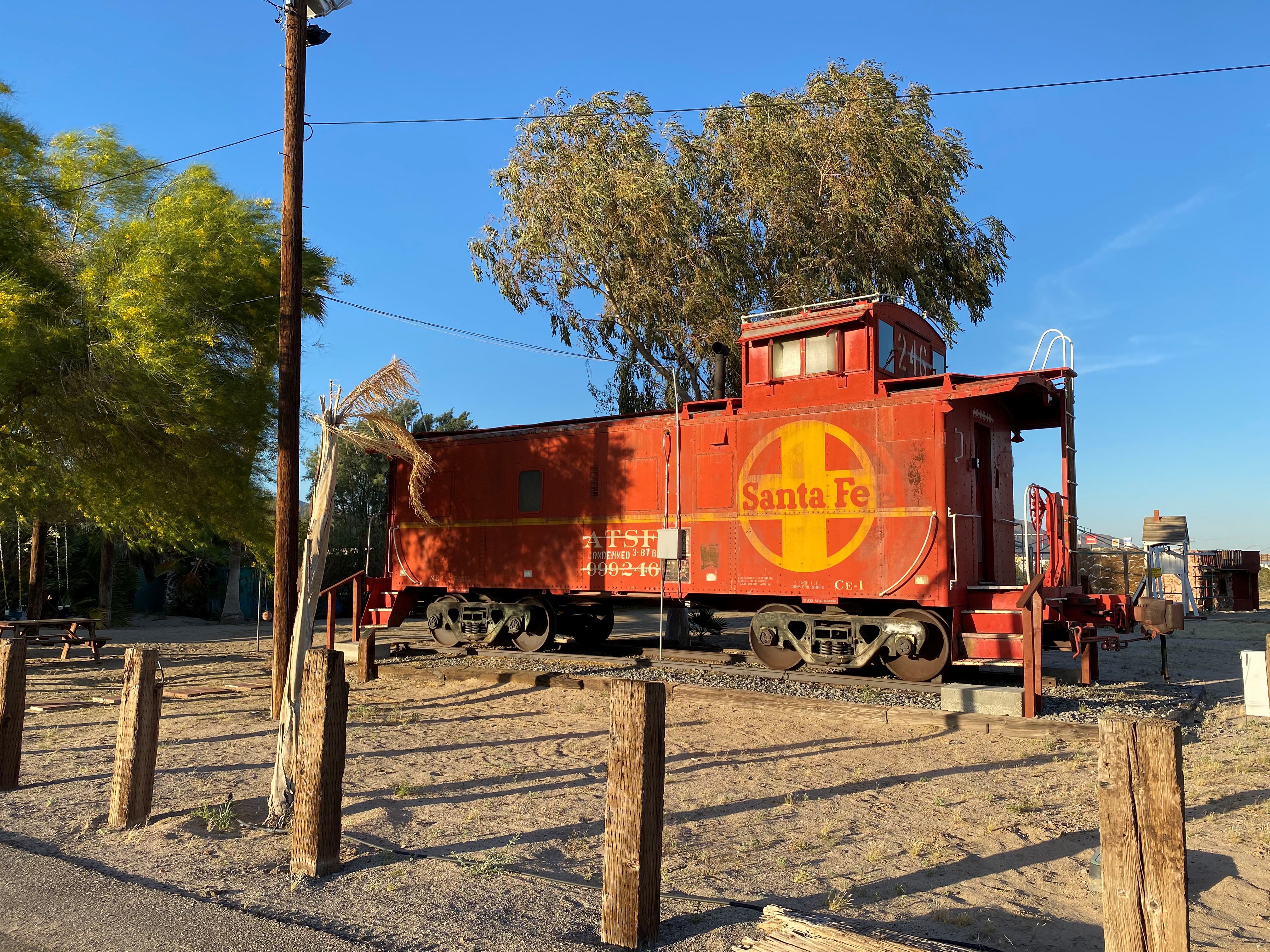 The "Luigi" Santa Fe Caboose.