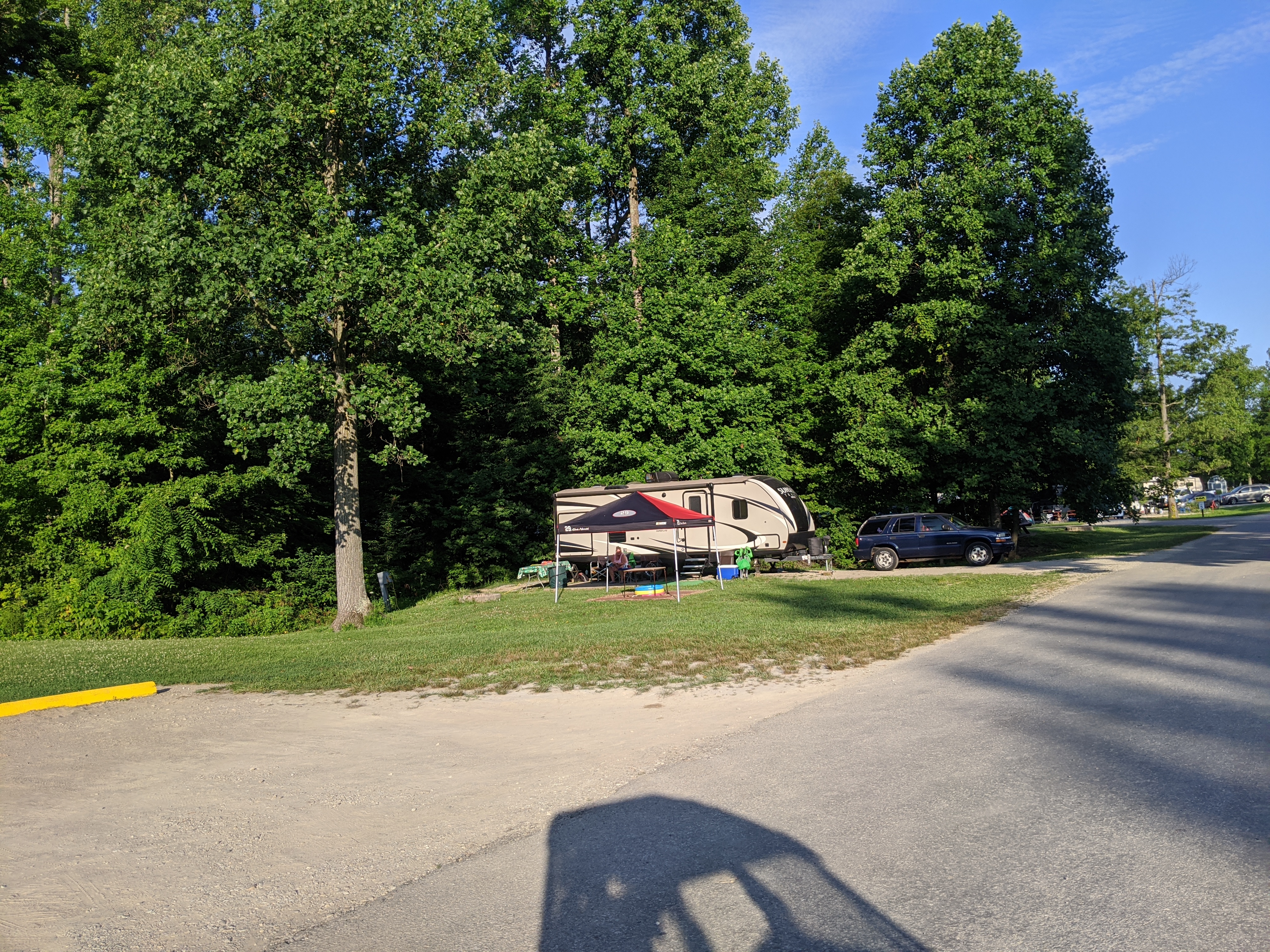 Partial shady site morning afternoon shade