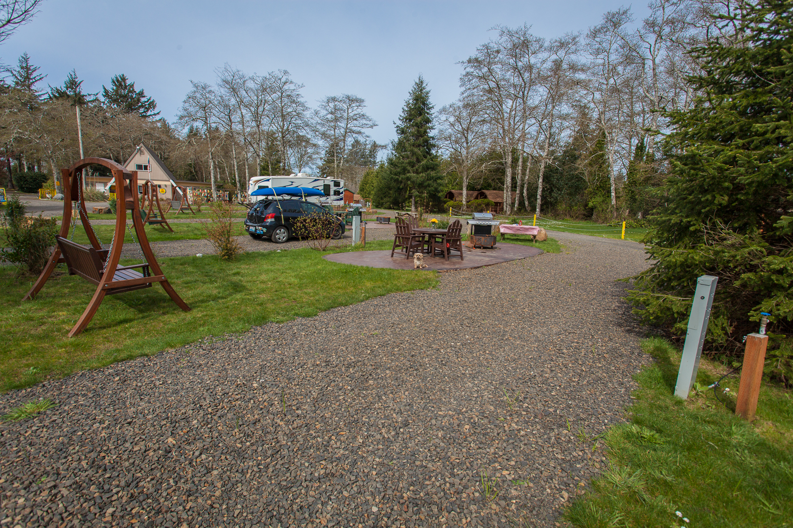 Full Hook up Deluxe Patio Sites