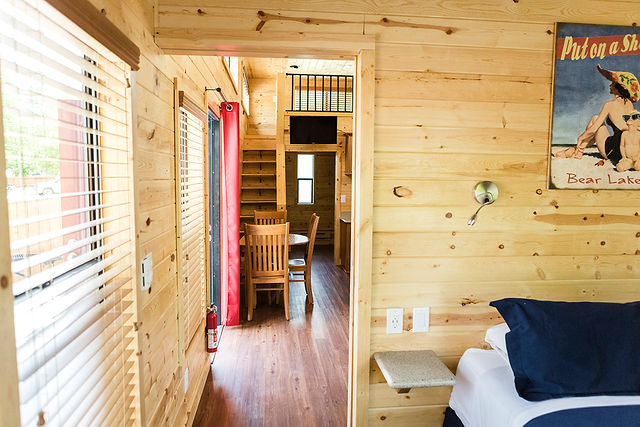 captain with ramp bedroom