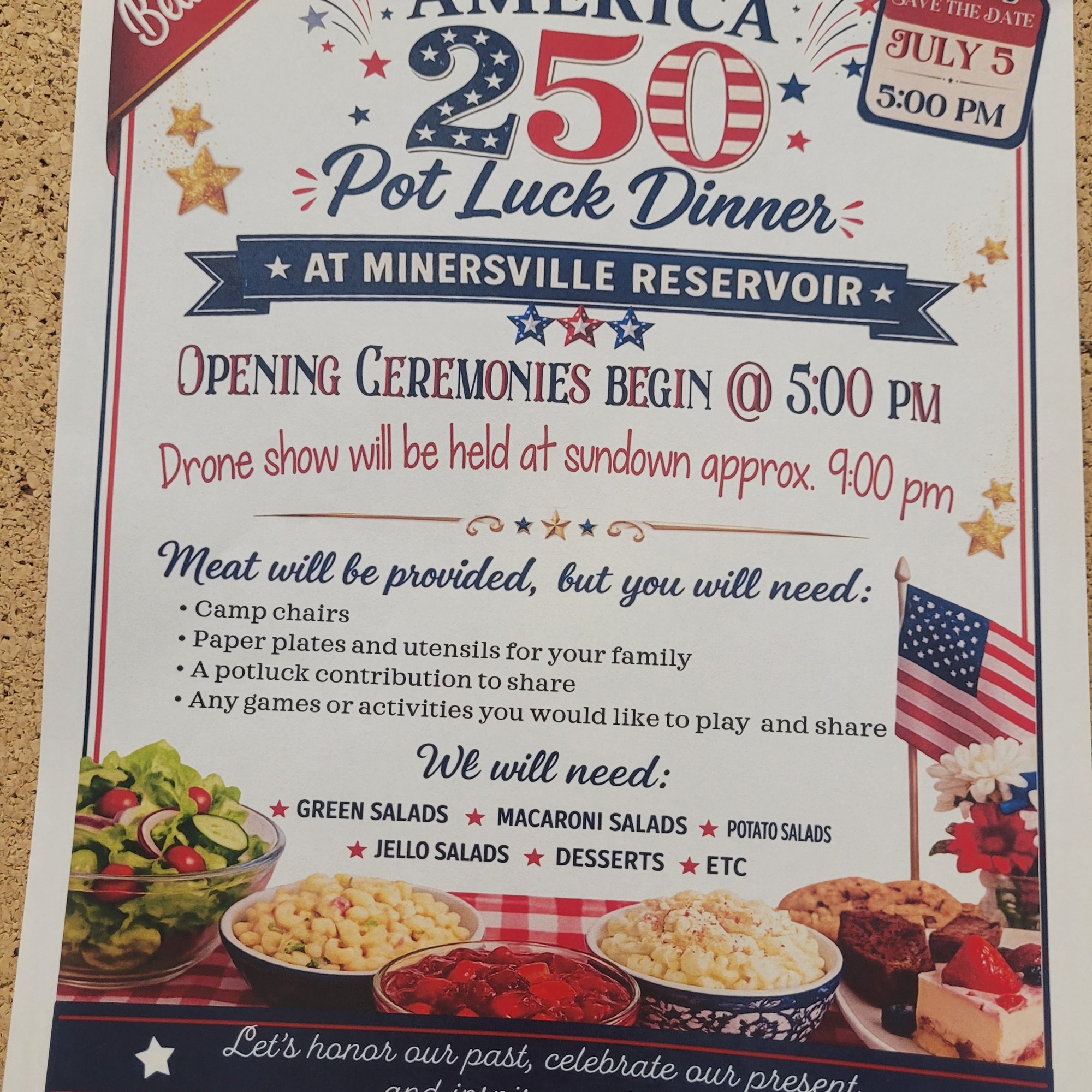 America 250 pot luck Photo