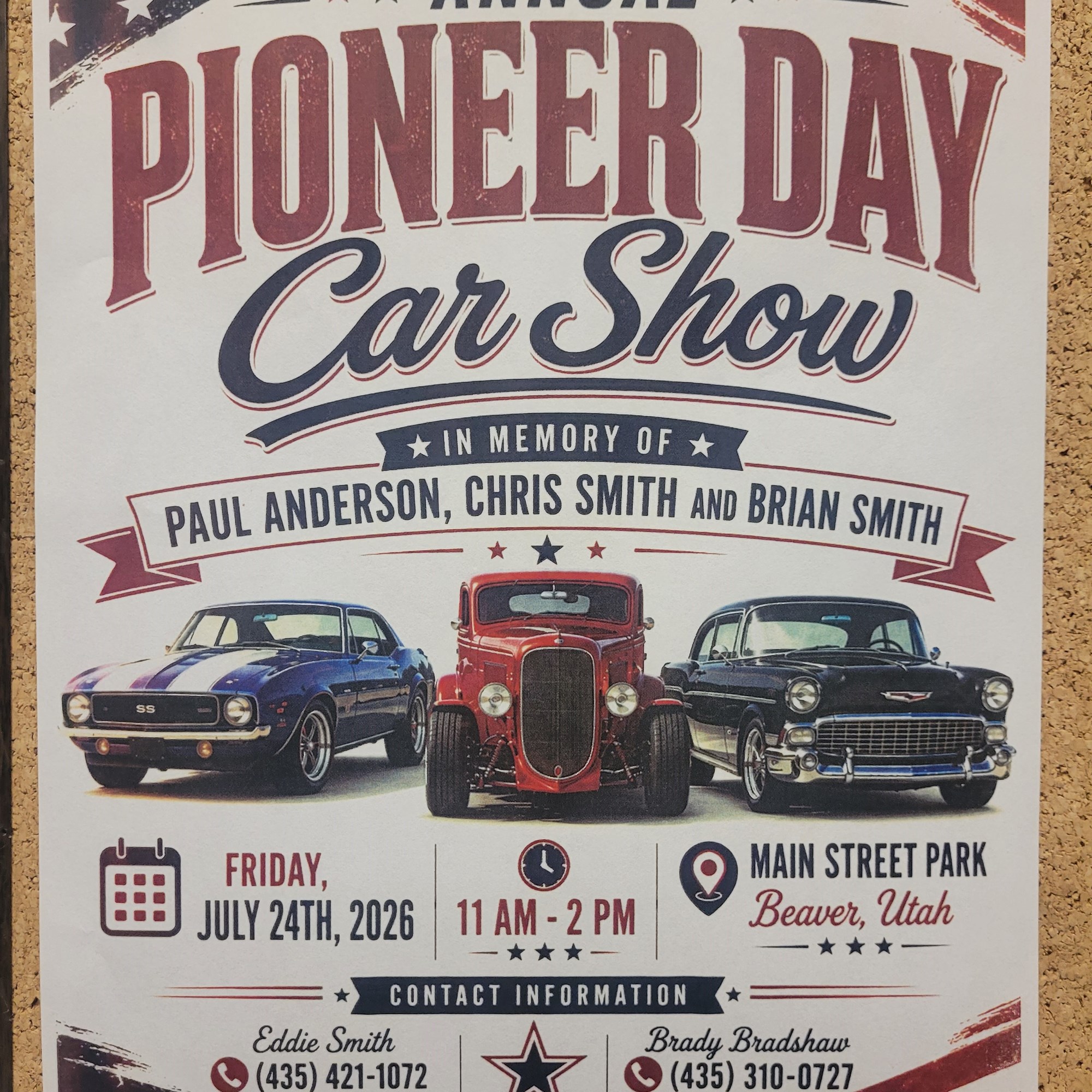 PlONEER DAY CAR SHOW Photo
