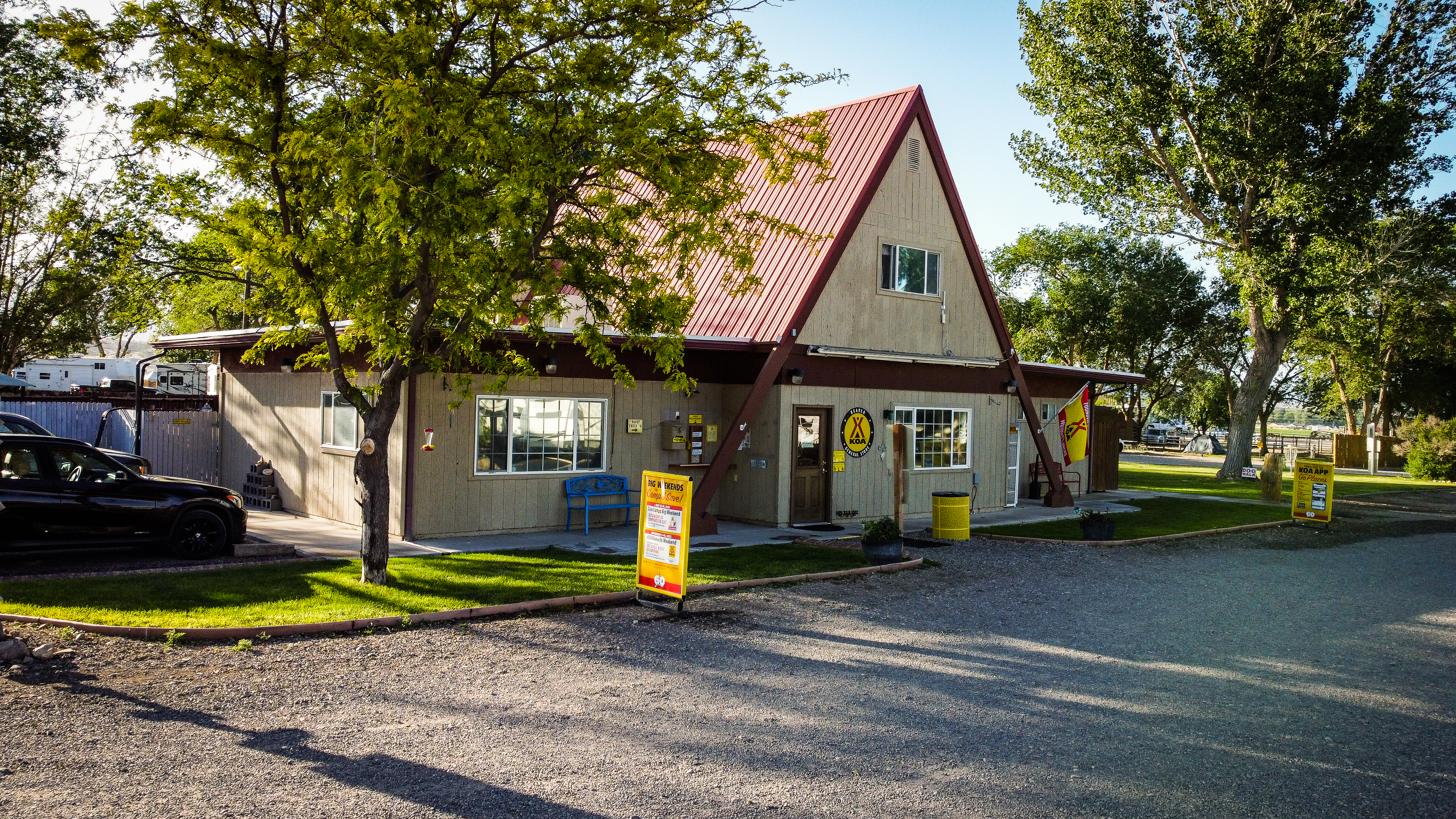 General store and check in
