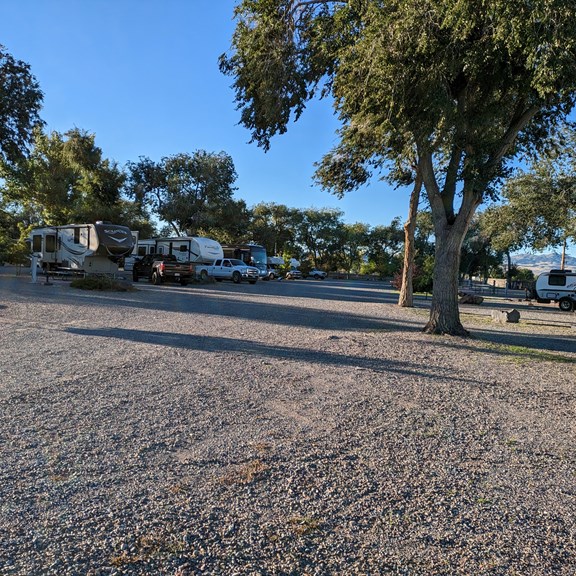 Plenty of room for Maneuvering RV's