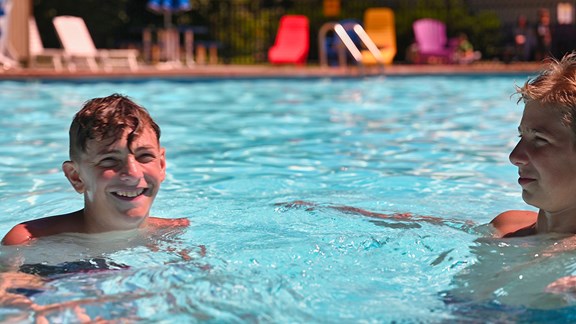 Heated Pool and Splash Pad