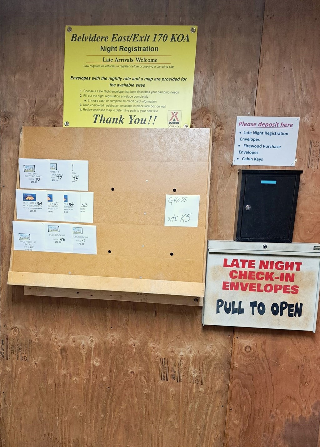 Night Registration