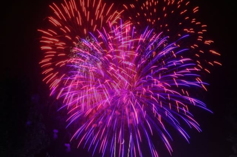 Badlands 4th of July Photo