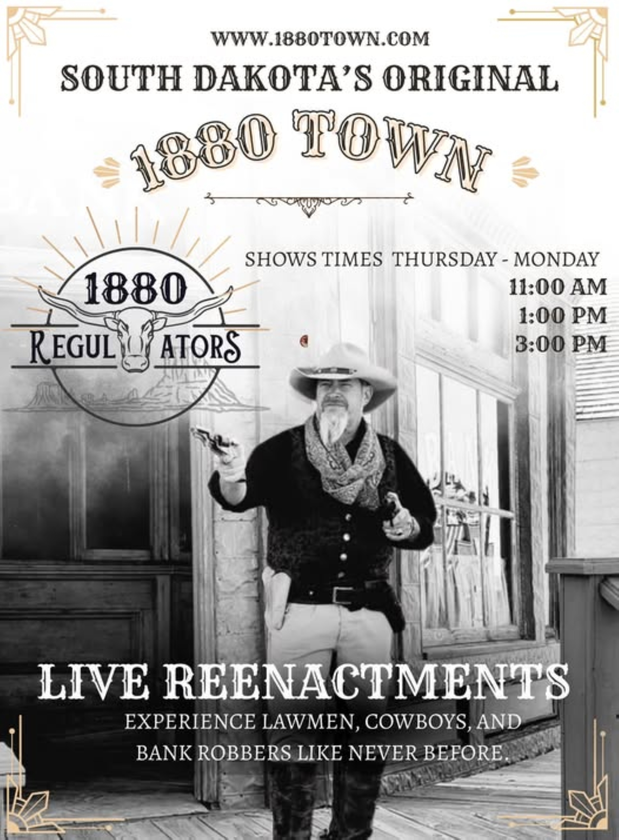 Experience the Wild West at 1880 Town – Live Shoot-Outs Photo