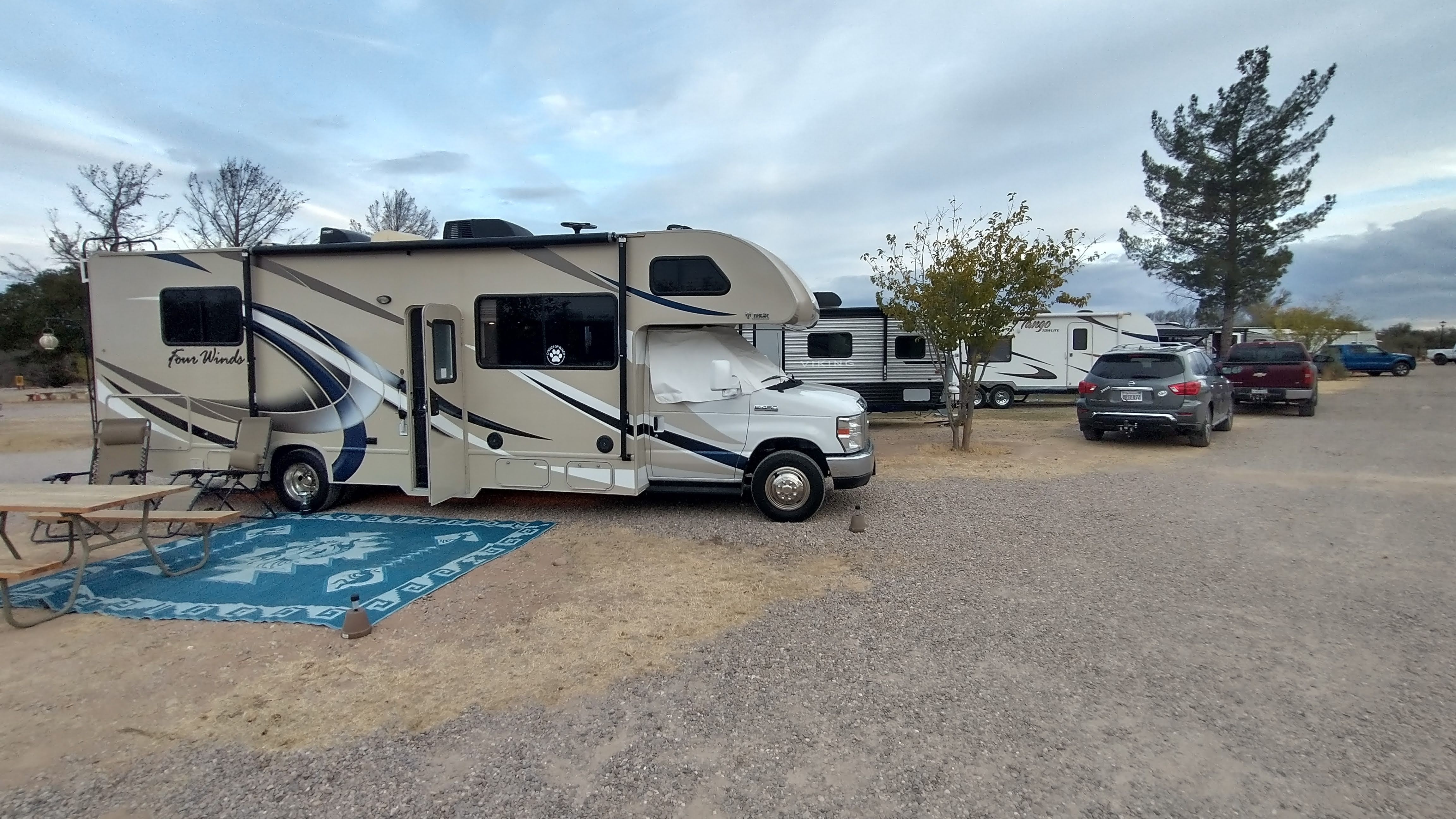 A warm winter retreat in the desert, Benson KOA