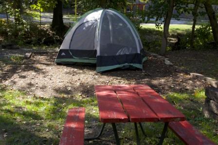 Tent Across the Creek