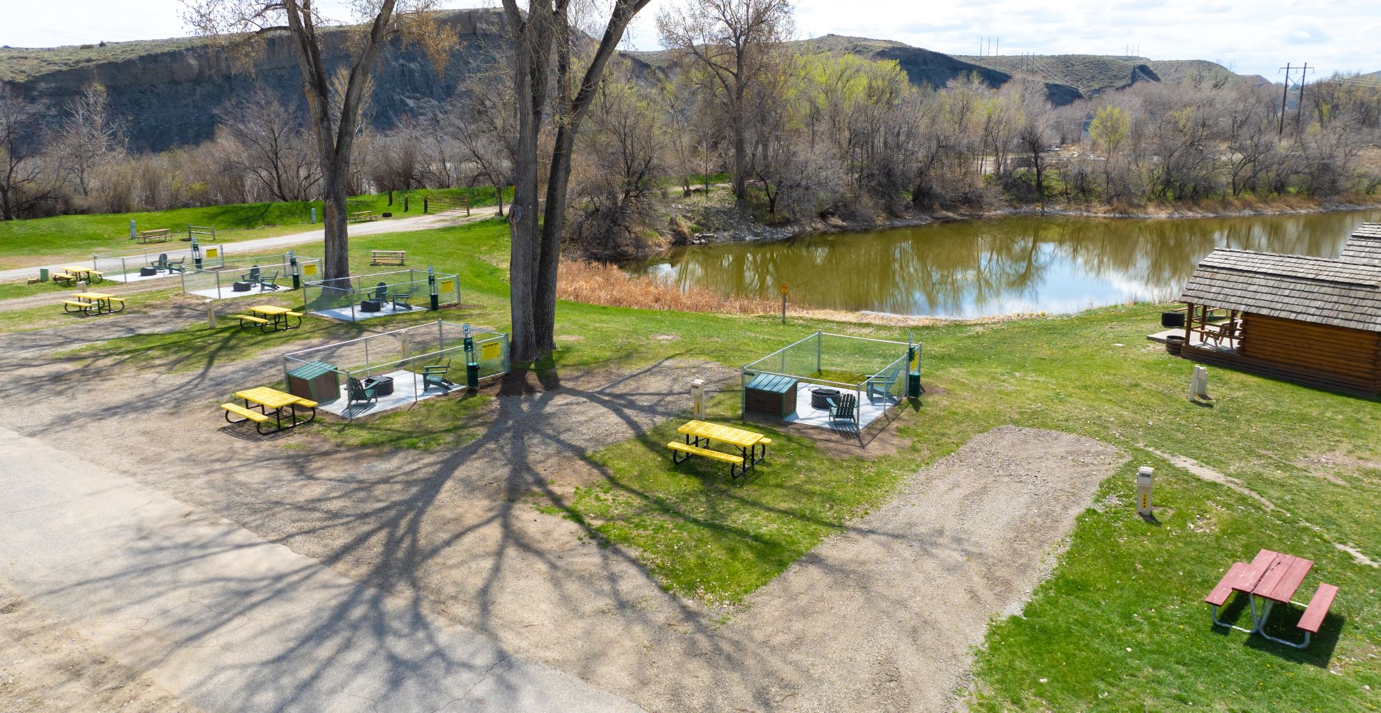 Paw Pen Sites Overhead View