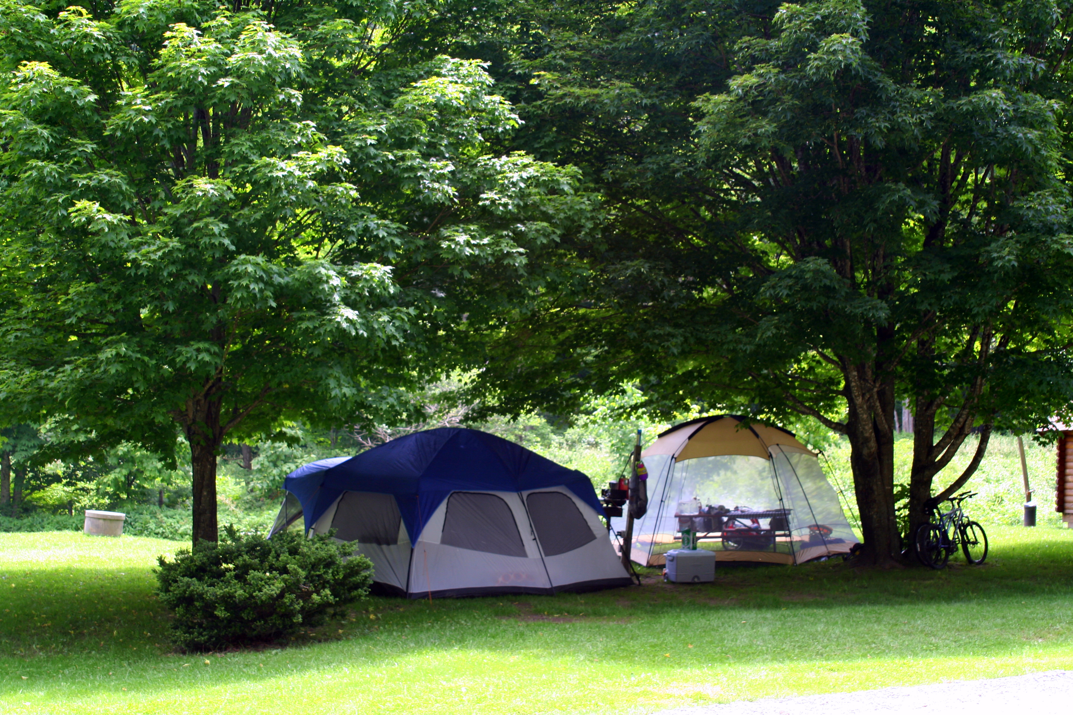 Tent site no shelter