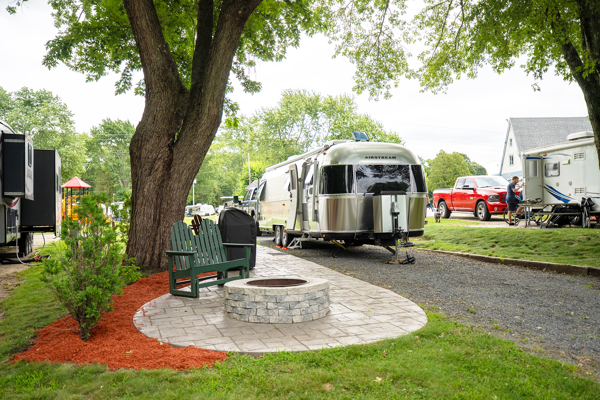 RV 705 - 50/30 AMPS FHU KOA Patio