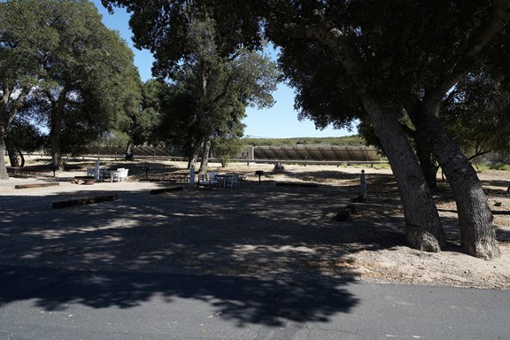 KOA Gravel Patio Site