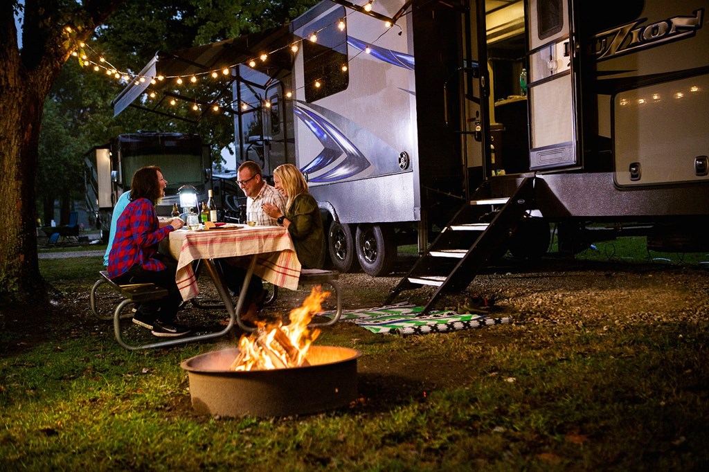 Long Term RV Rental Sites at Bowling Green KOA Holiday
