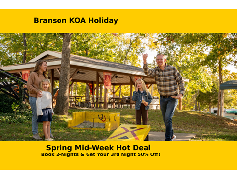 Spring Mid-Week Hot Deal Photo