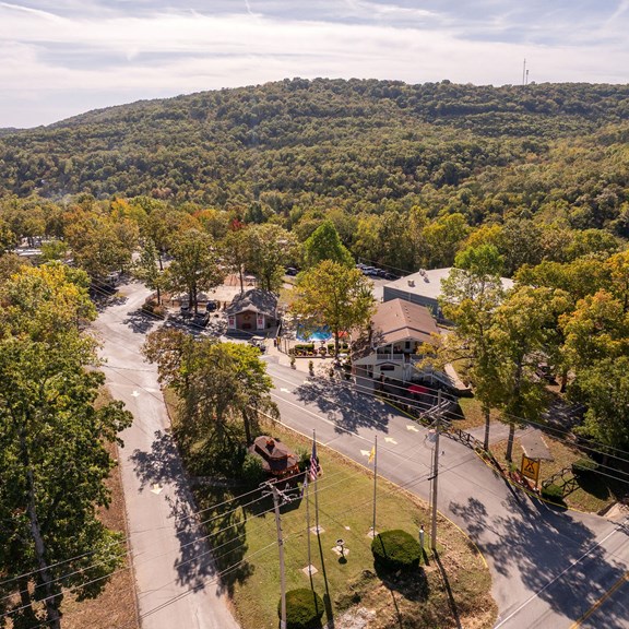 Branson KOA Aerial View