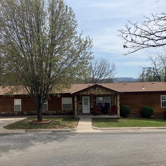 Front of Lodge