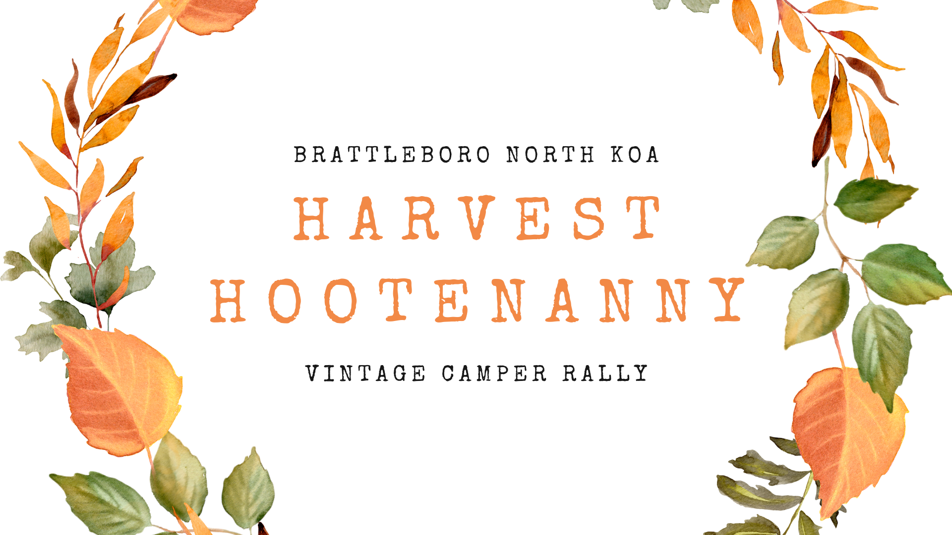 Harvest Hootenanny - Vintage Rally Photo