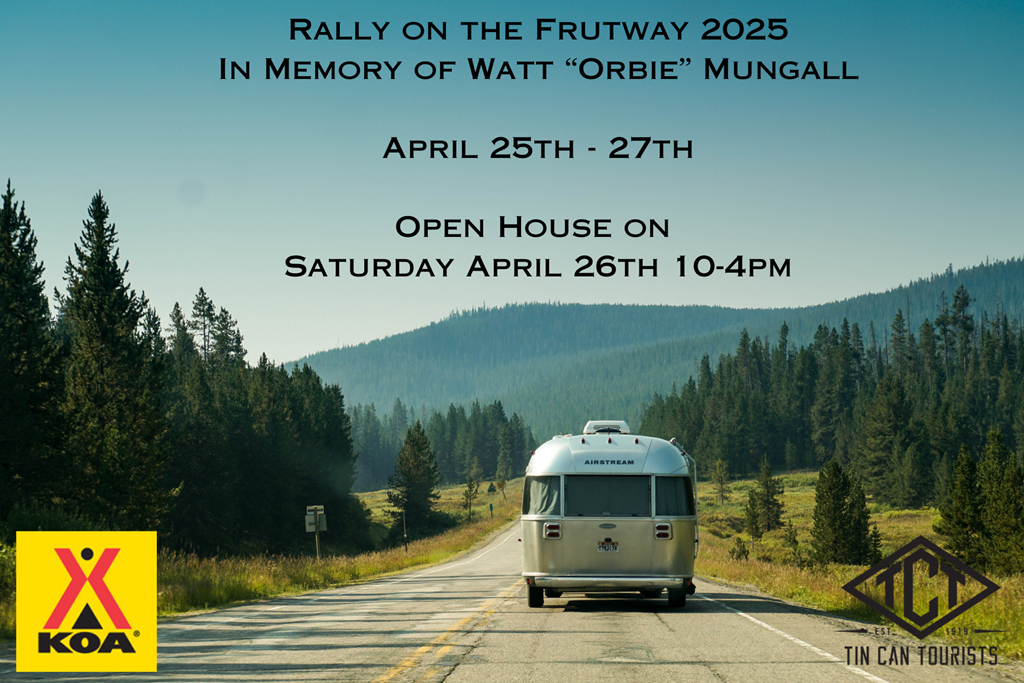 Vintage Trailer Rally in Honor of Watt "Orbie" Mungall