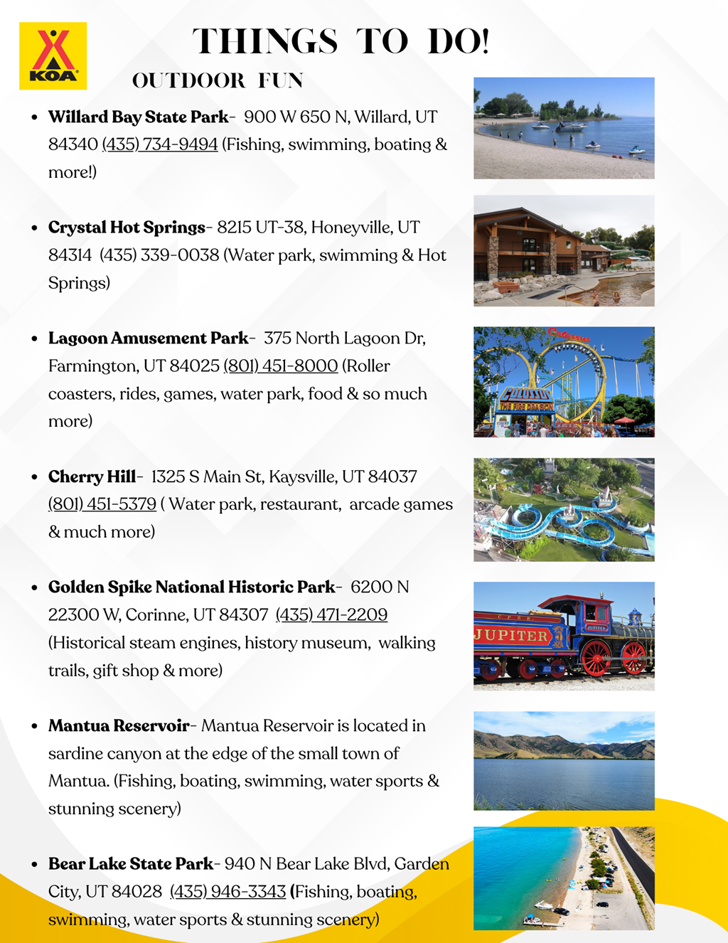 7 Must-Visit Attractions Near the Brigham City KOA