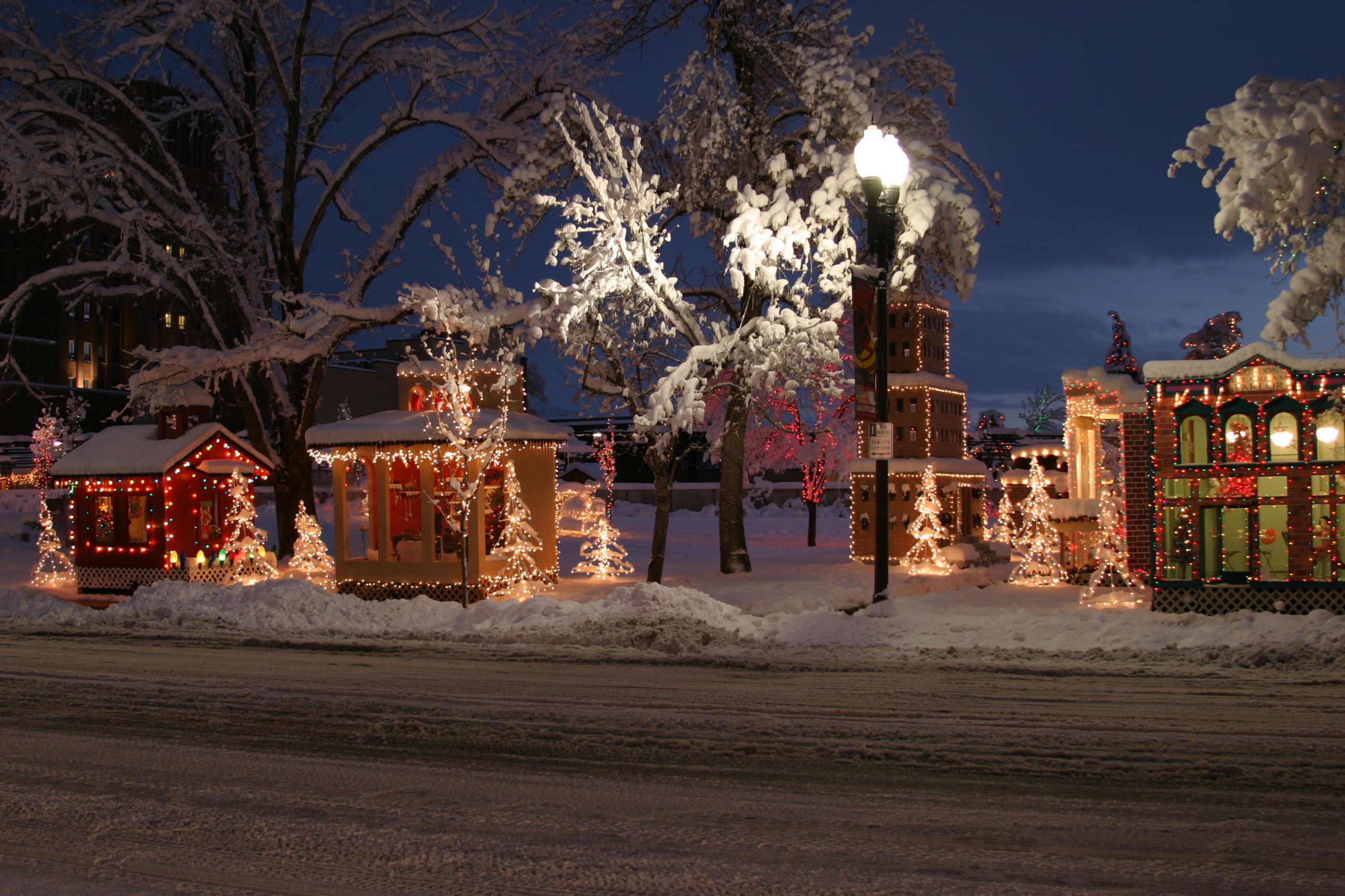 CHRISTMAS VILLAGE IN OGDEN Photo
