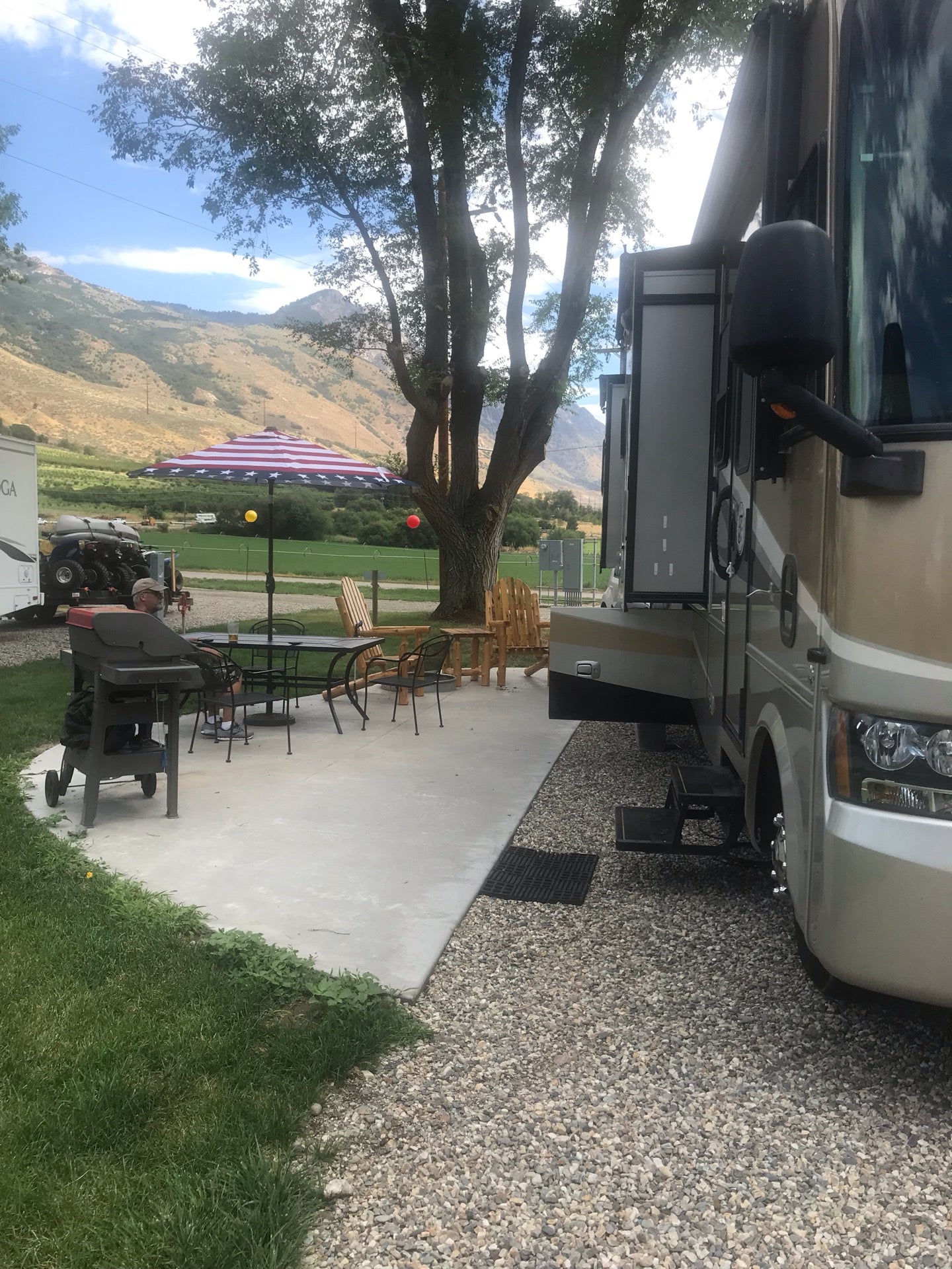 Deluxe Patio Site