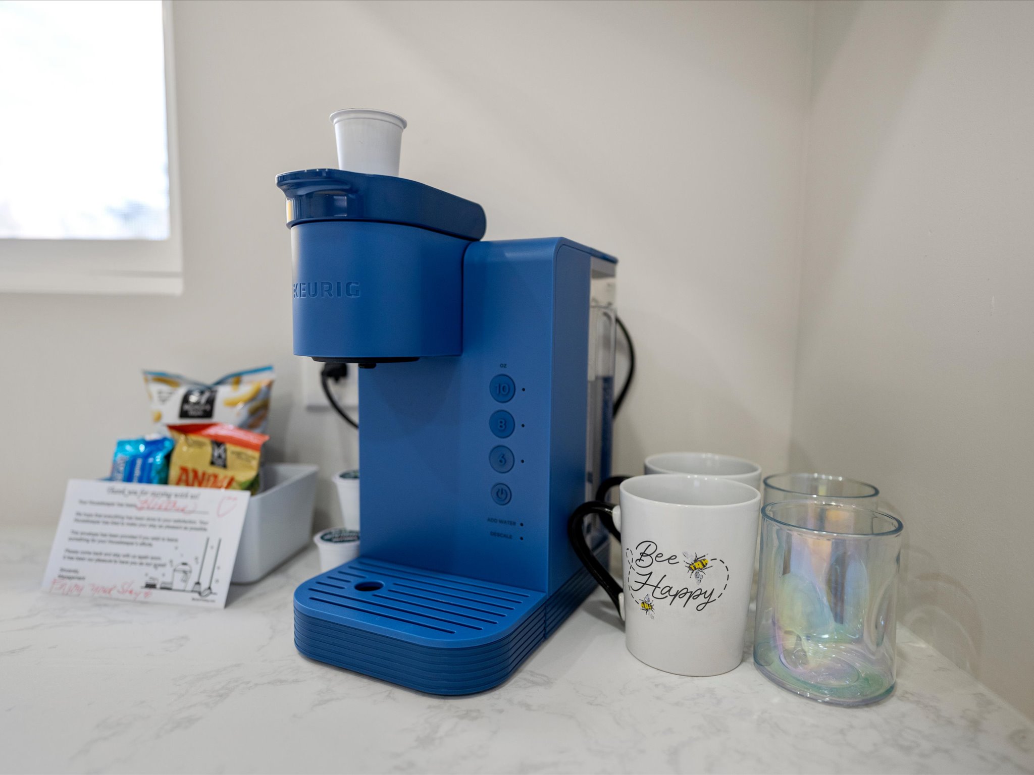 Luxury Cabin Coffee Station