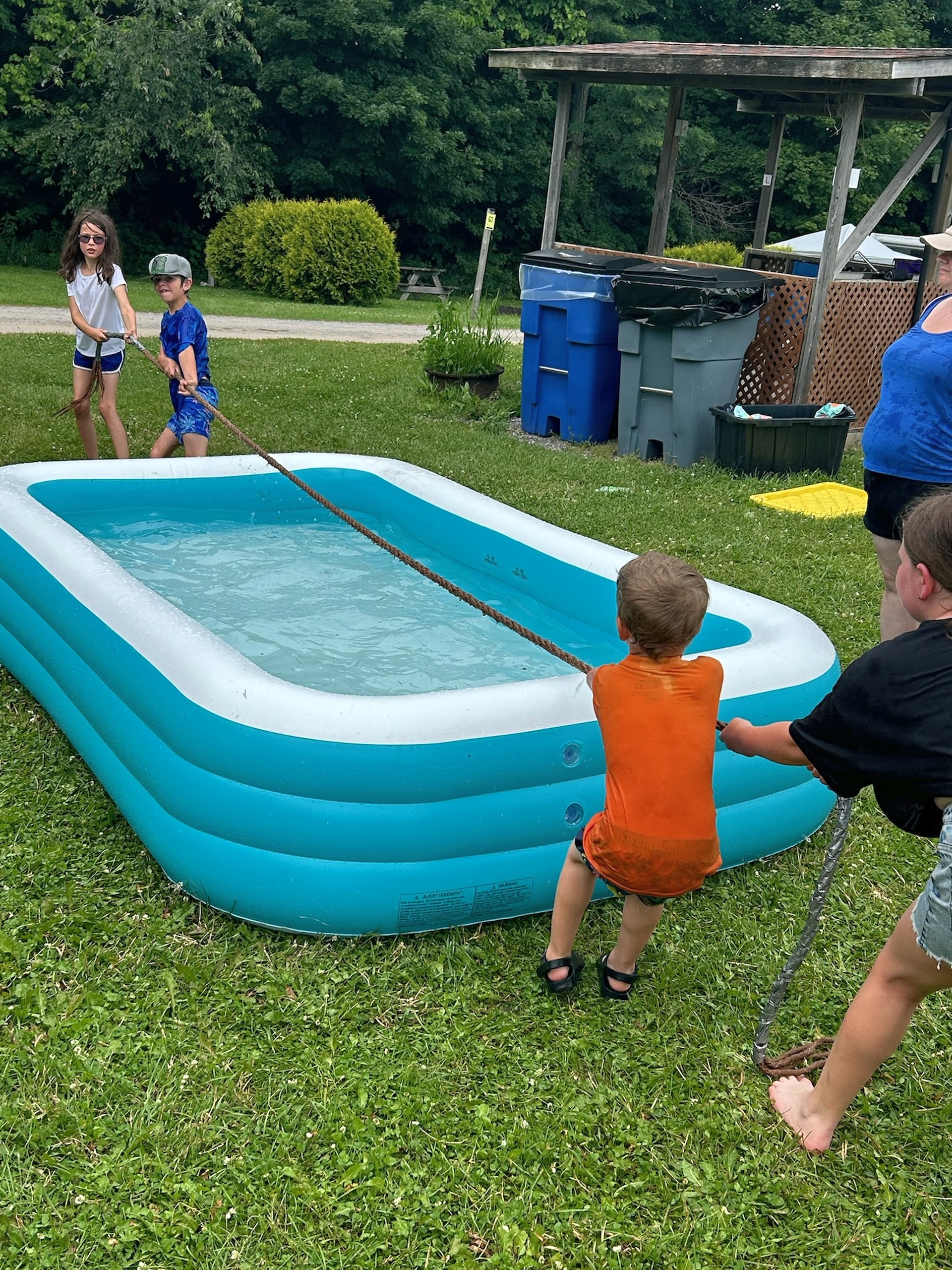 Wet and Wild Water Fun Photo