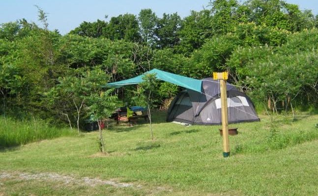 Unserviced Tenting Site