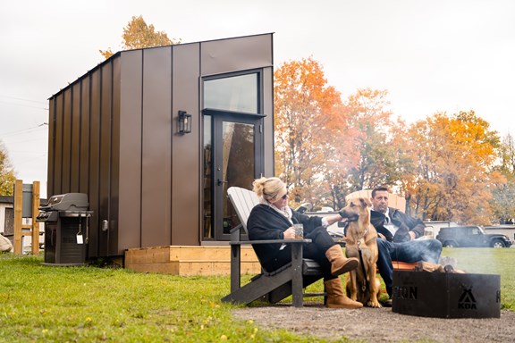 Modern Bunkie Cabin at Brighton / 401 KOA Holiday