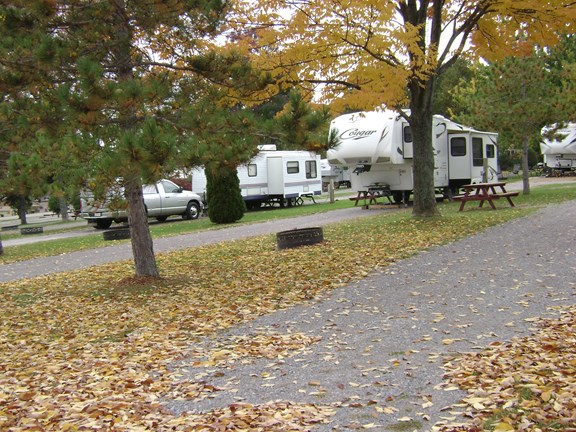 Fall Trailer Sites