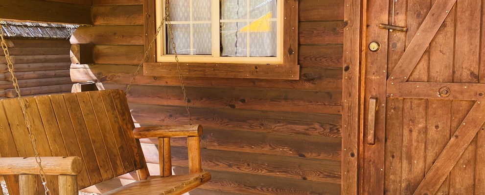 Rustic Camping Cabin
