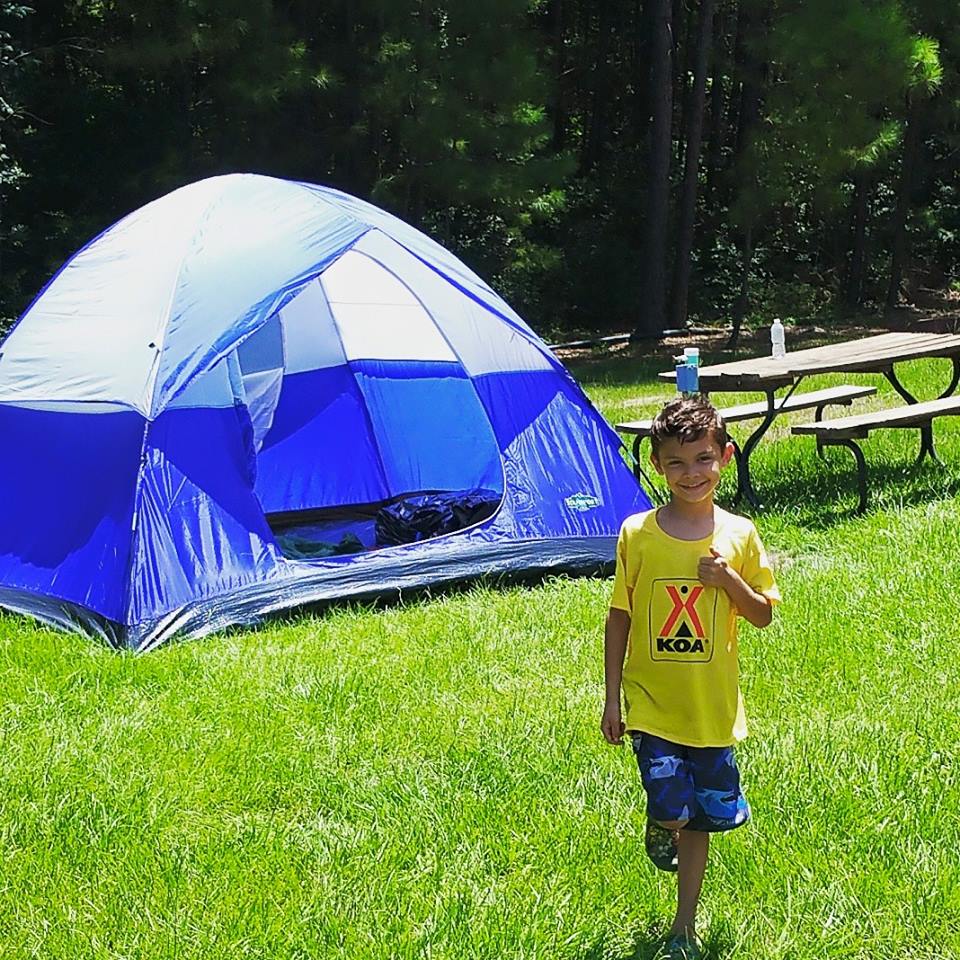 Spacious Tent Sites
