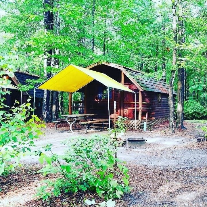 Rustic Camping Cabin