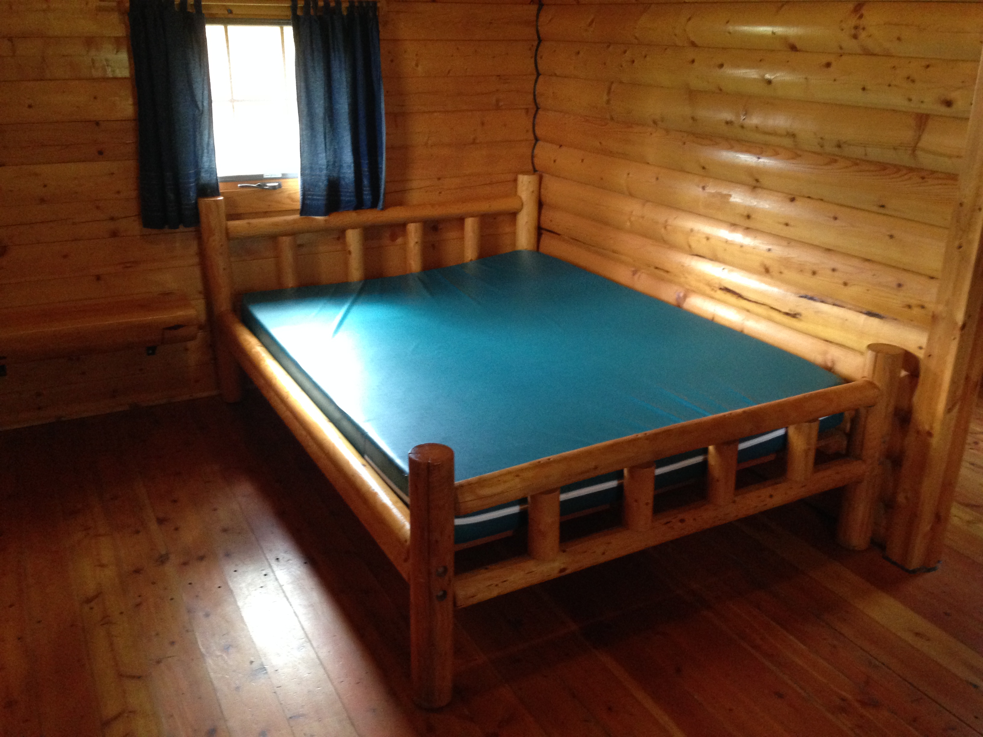 Double Bed in front room