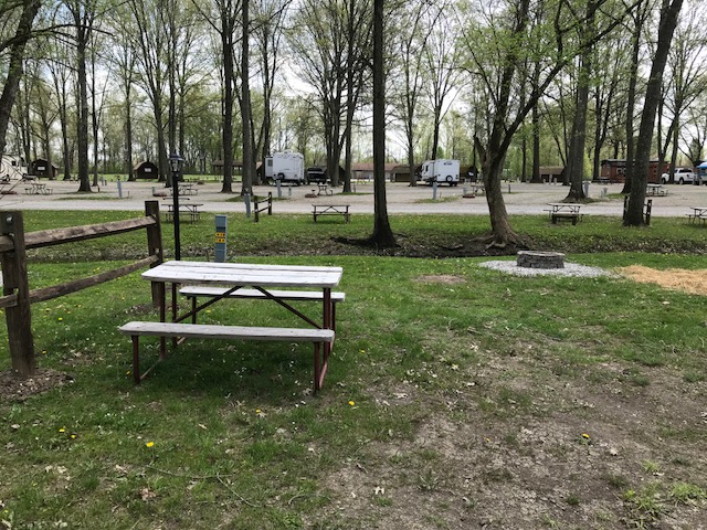 Premium tent site