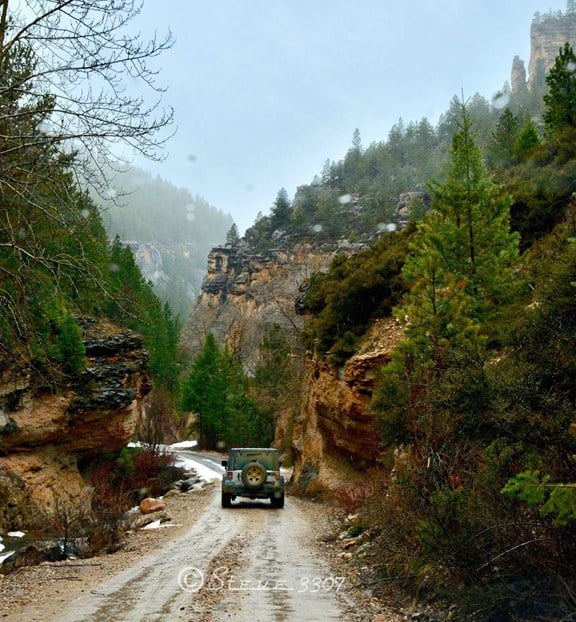 CRAZY WOMAN CANYON IN THE FALL