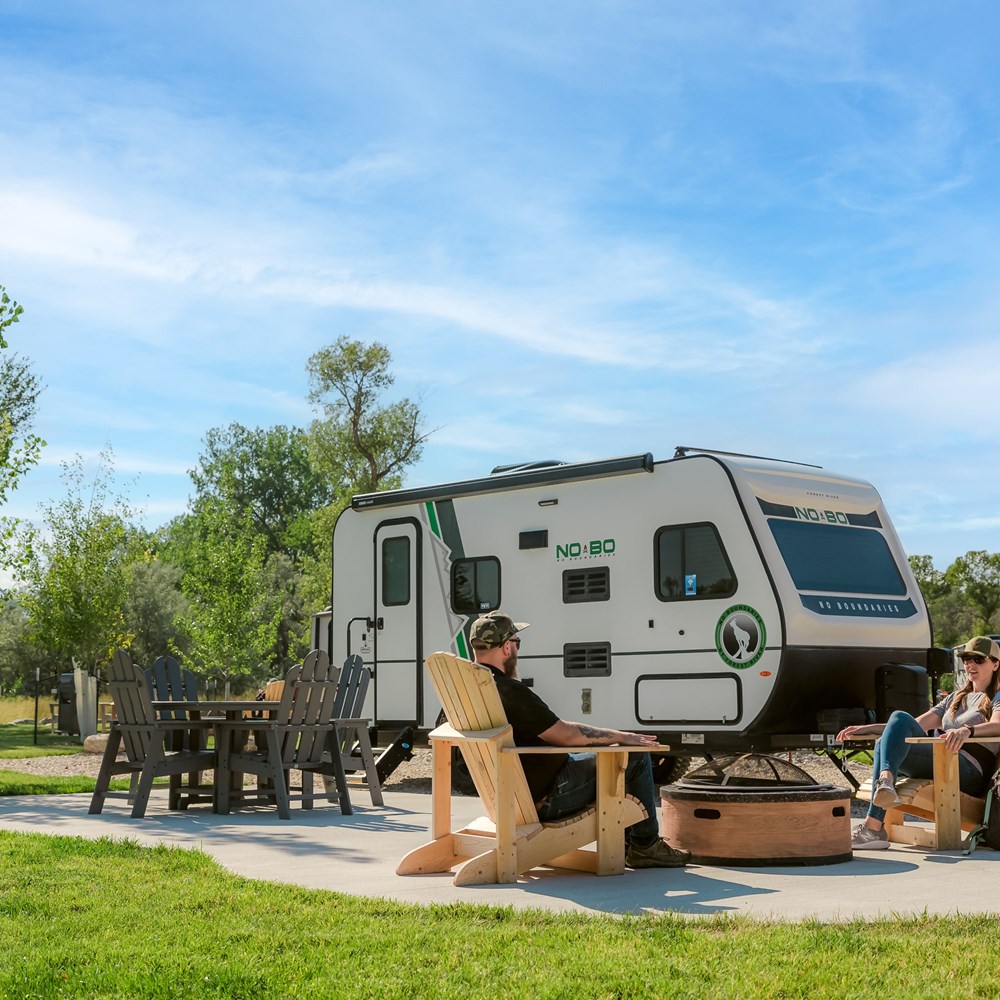 Clear Creek Deluxe Back-in KOA Patio Sites