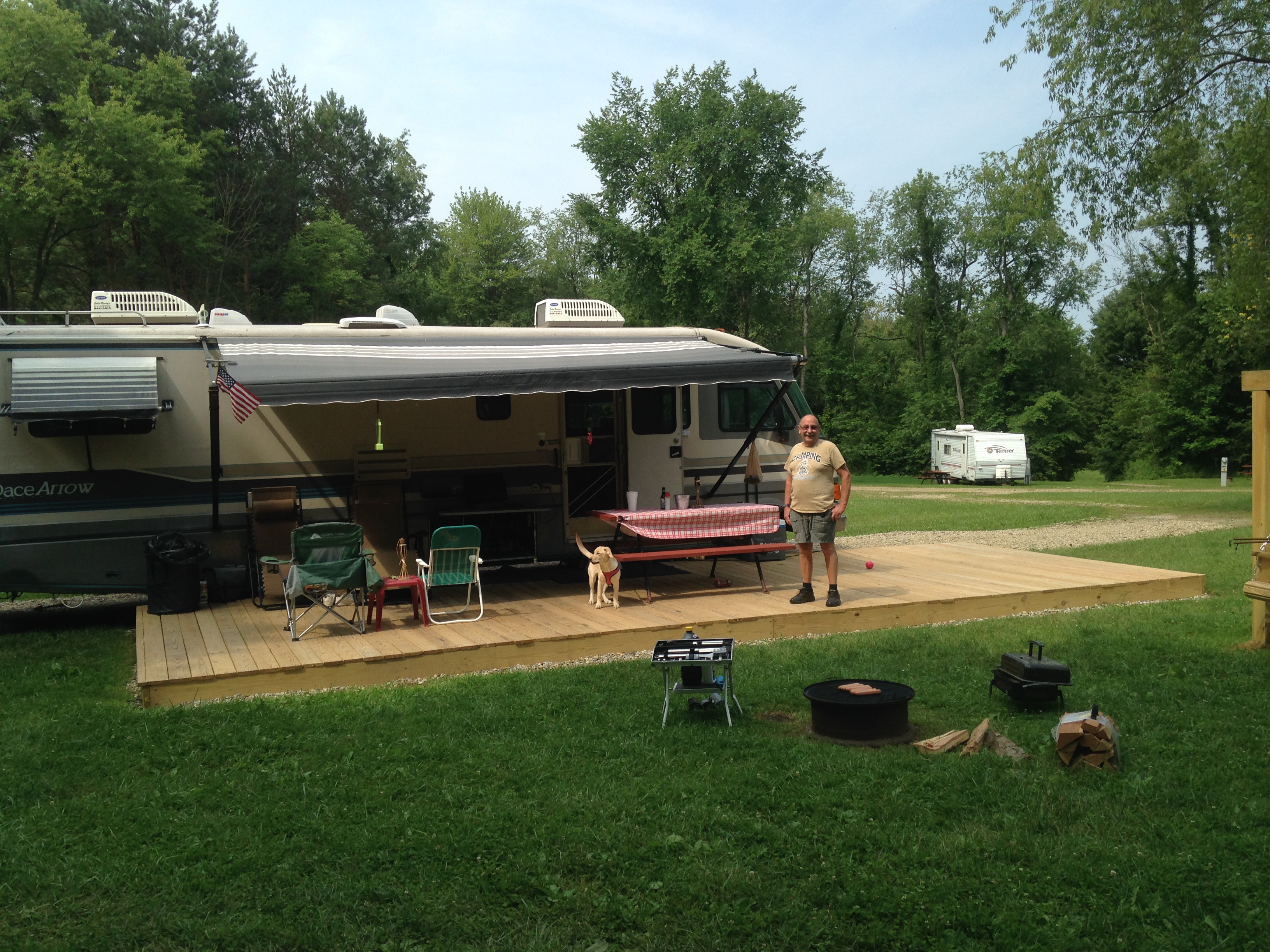 Deluxe Patio Full Hook Up