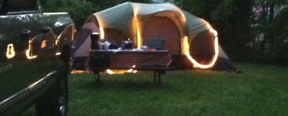 W/E 20 amp tent site