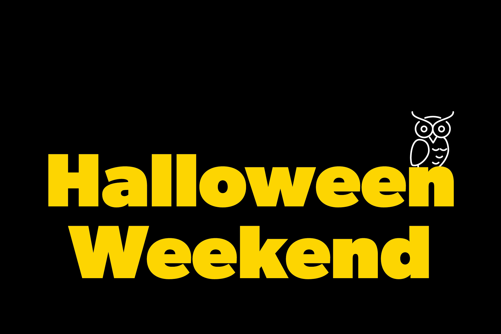 Ghosts & Goblins Weekend Photo