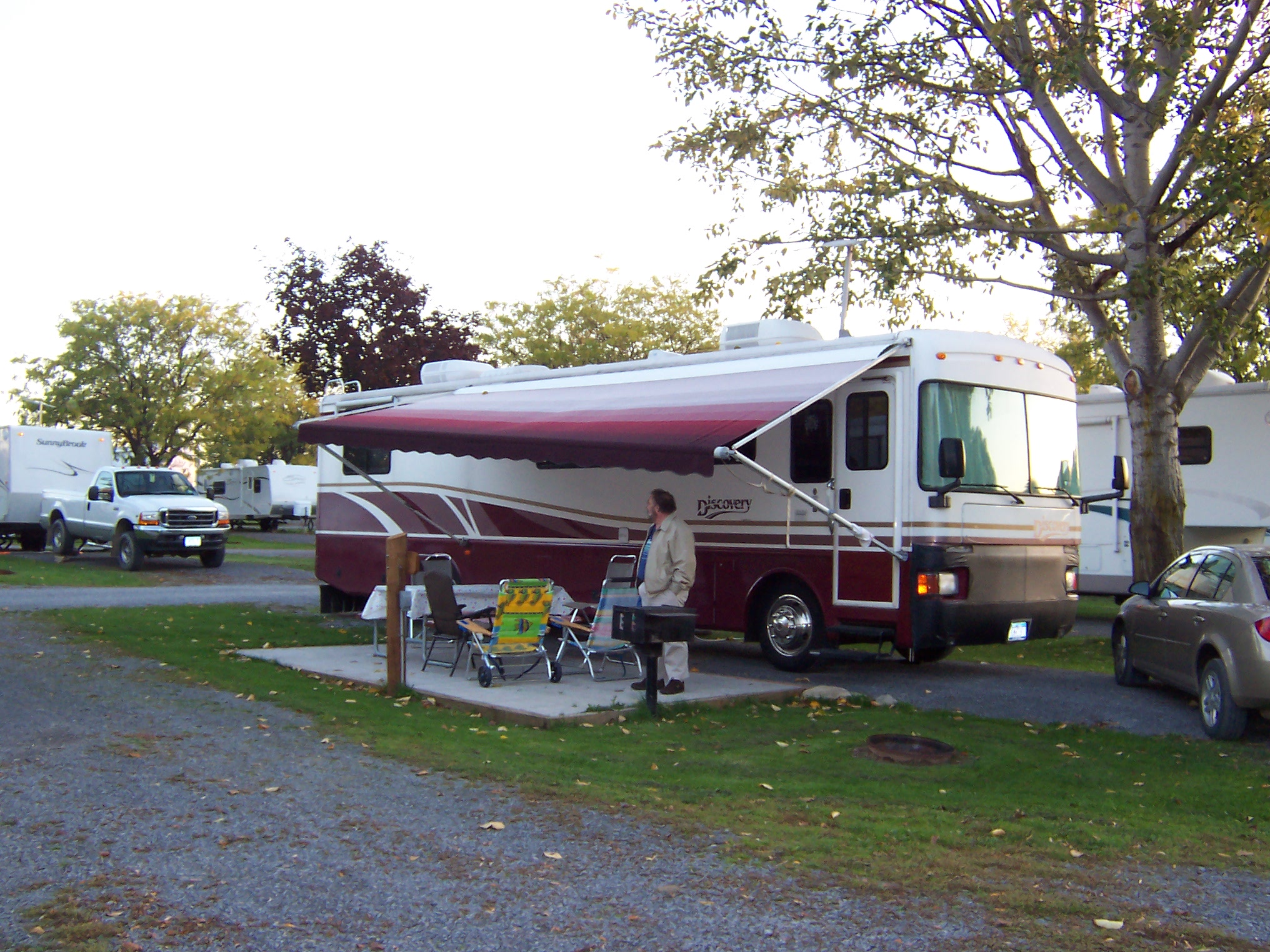 Patio site.
