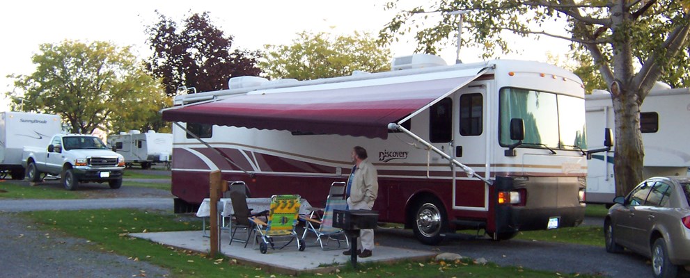 Patio site.