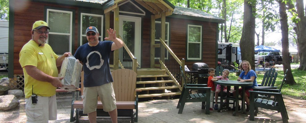 Quality cabins for the entire family!