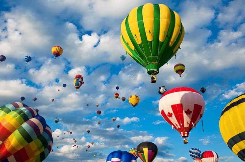PRO FOOTBALL HOF FESTIVAL BALLOON CLASSIC & DRONE SHOW Photo