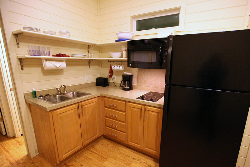 Deluxe Cabin Kitchen